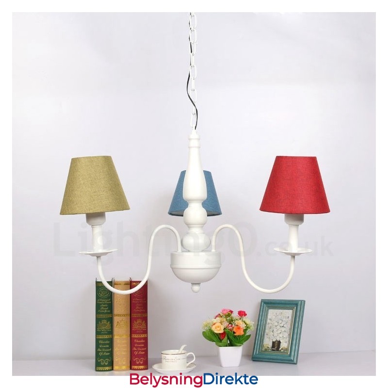 Tradisjonell Klassisk Integrert Metalllysekrone