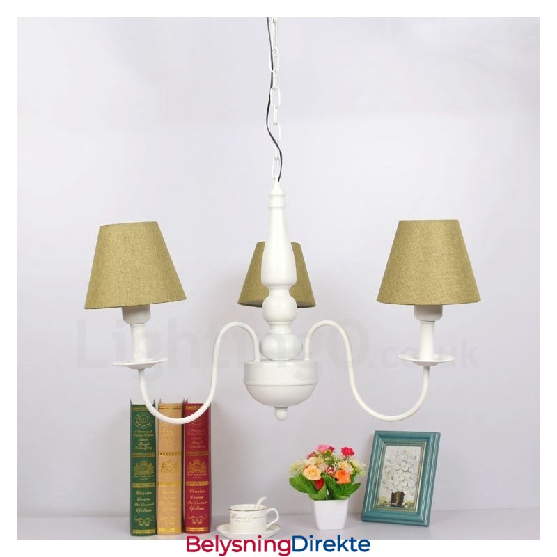 Tradisjonell Klassisk Integrert Metalllysekrone