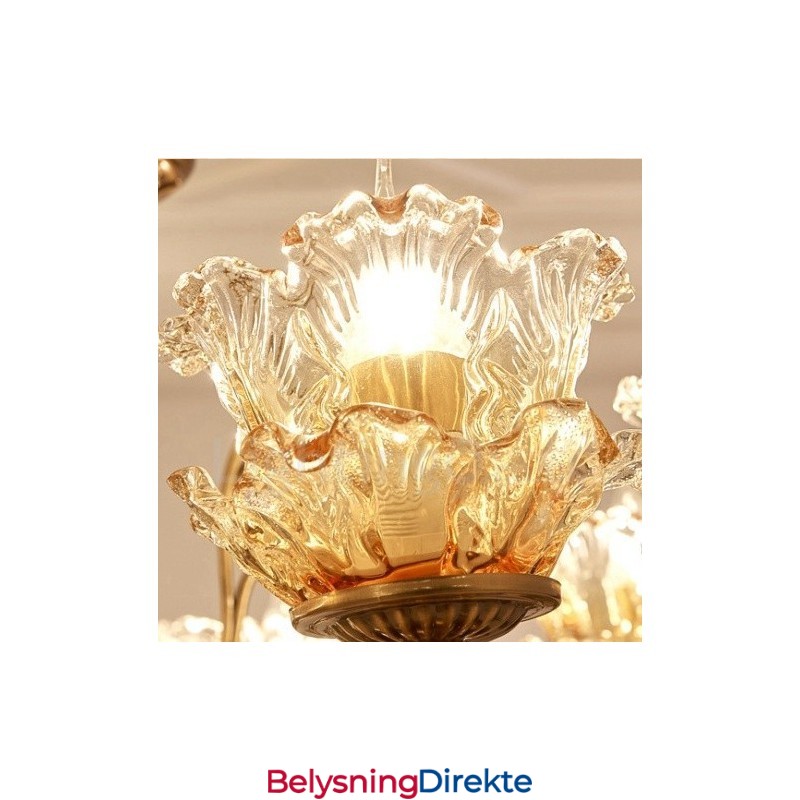 15-Lys Tradisjonell Klassisk Integrert Metalllysekrone