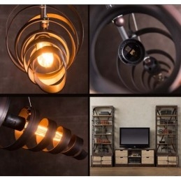 Retro Jernlampe Moderne Minimalistisk Lysekrone I Industriell Stil