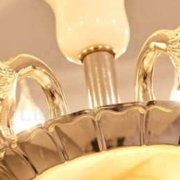 15-Lys Tradisjonell Klassisk Integrert Metalllysekrone