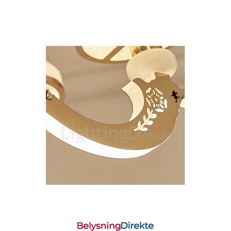 15-Lys Tradisjonell Klassisk Integrert Metalllysekrone