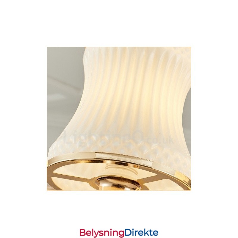 15-Lys Tradisjonell Klassisk Integrert Metalllysekrone