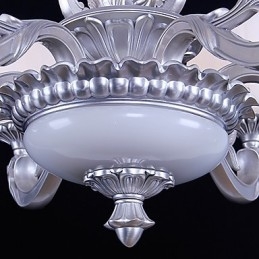 Lysekrone Moderne Samtids Metall