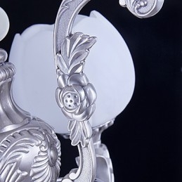 Lysekrone Moderne Samtids Metall