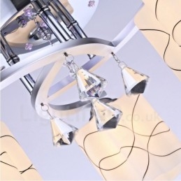 3-Lys Moderne Samtids Integrert Lysekrone