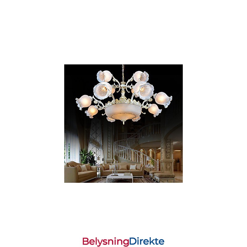 Lysekrone Tradisjonell Klassisk Vintage Retro Metall