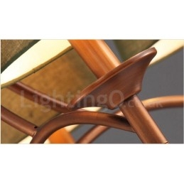 8-Lyss Rustik Lodge Integrert Metalllysekrone