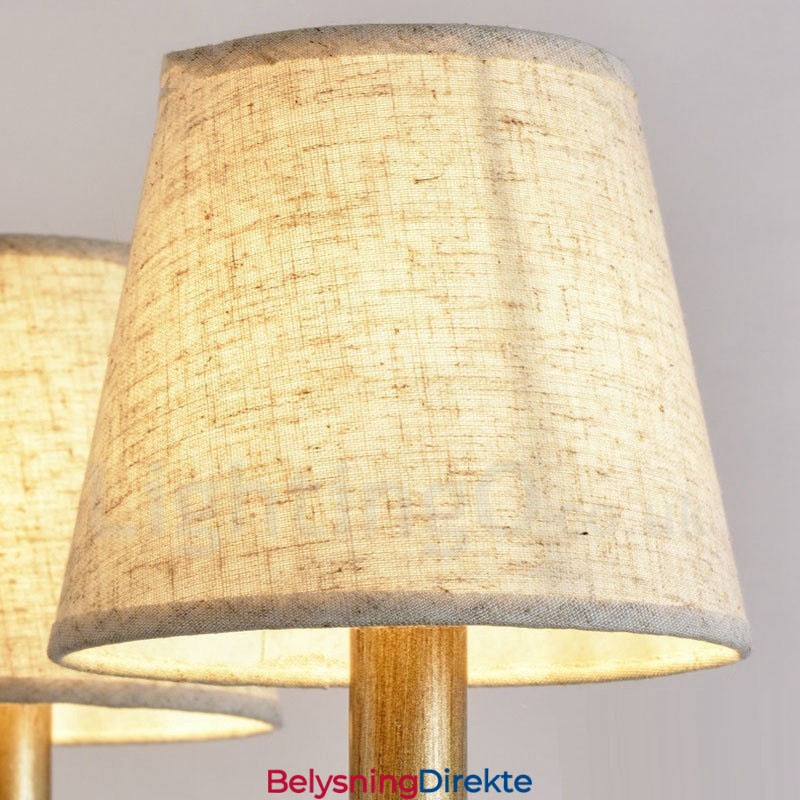 Integrert Metalllysekrone I Rustikk Lodge Med 6 Lys