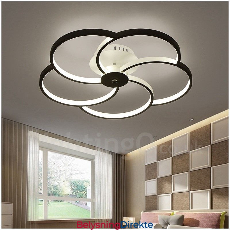 5-Lys Moderne Samtids Integrert Metalllysekrone