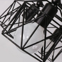 Integrert Lysekrone I Rustikk Stil Med 3 Lys