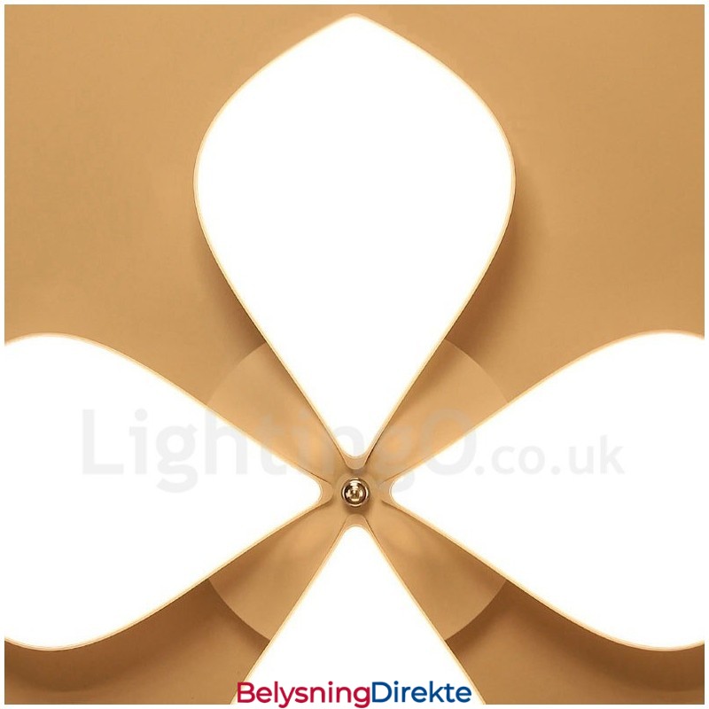 4-Lys Moderne Samtidskunst Integrert Metall Innfelt Lampe