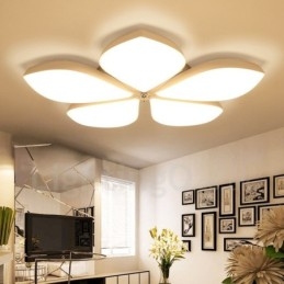 5-Lys Moderne, Samtidskunst Integrert Metalllampe Med Innfelt Montering