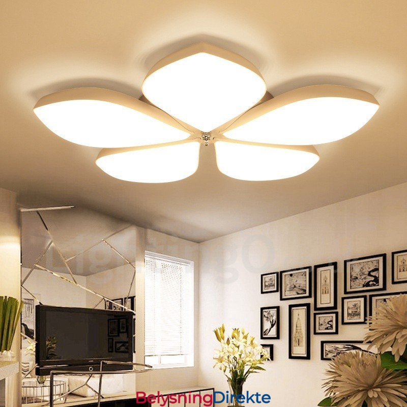 5-Lys Moderne, Samtidskunst Integrert Metalllampe Med Innfelt Montering