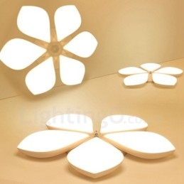 5-Lys Moderne, Samtidskunst Integrert Metalllampe Med Innfelt Montering