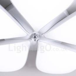 5-Lys Moderne, Samtidskunst Integrert Metalllampe Med Innfelt Montering