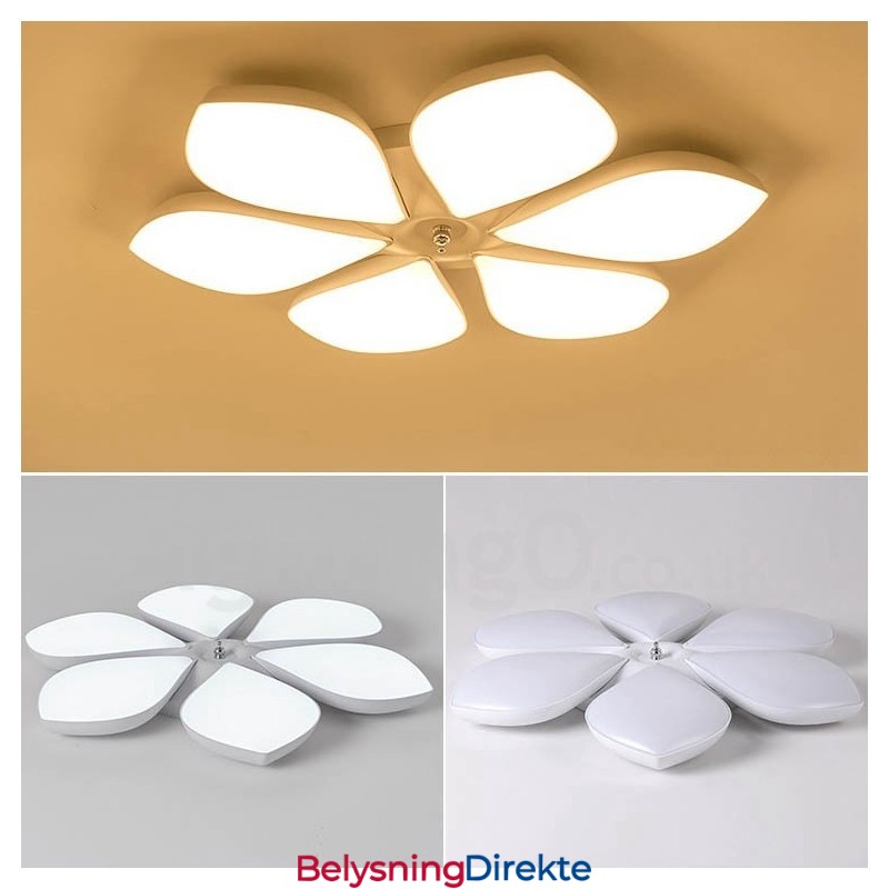 6 Lys Moderne Samtidskunst Integrert Metall Innfelt Lampe