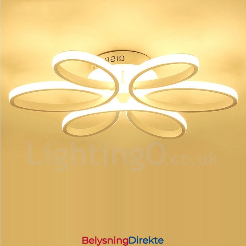 Moderne, Samtidskunstnerisk Integrert Innfelt Lampe