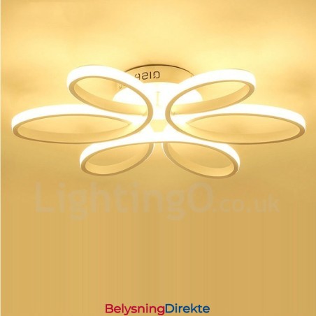 Moderne, Samtidskunstnerisk Integrert Innfelt Lampe