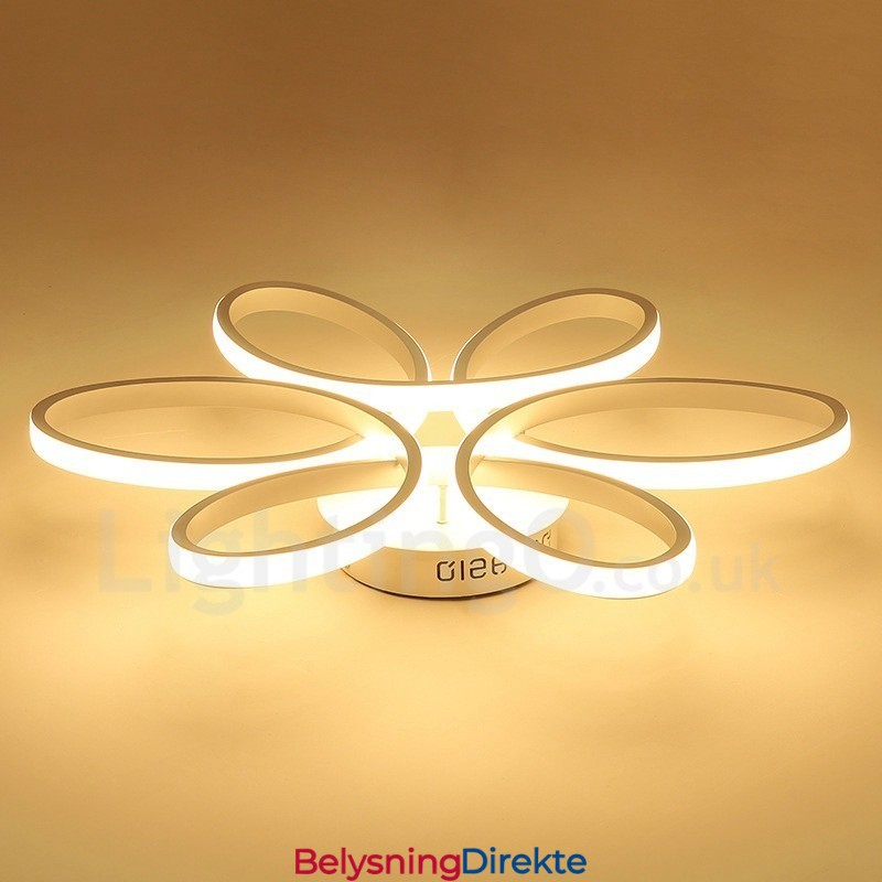 Moderne, Samtidskunstnerisk Integrert Innfelt Lampe