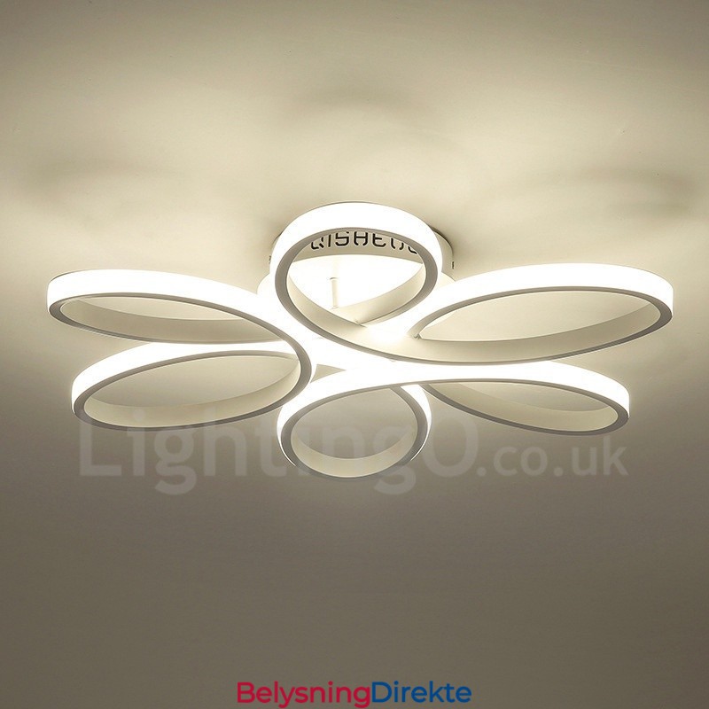 Moderne, Samtidskunstnerisk Integrert Innfelt Lampe