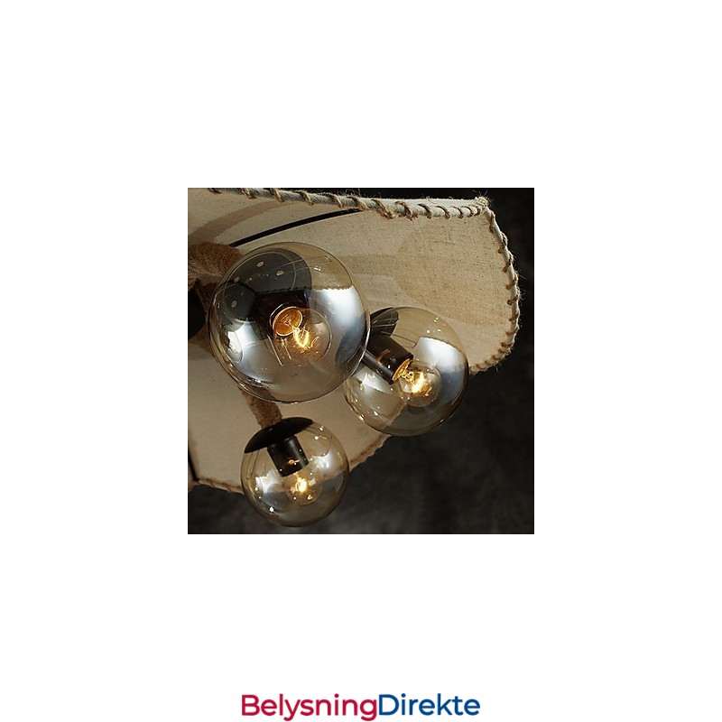 Lysekrone I Ministil I Vintage-Metall