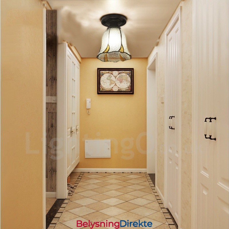 Integrert Innfelt Lys I Middelhavsstil