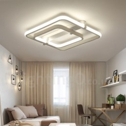 2-Ringers Moderne, Samtidskontemporær Integrert Innfelt Lampe