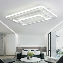 3-Ringers Moderne, Samtidskontemporær Integrert Innfelt Lampe