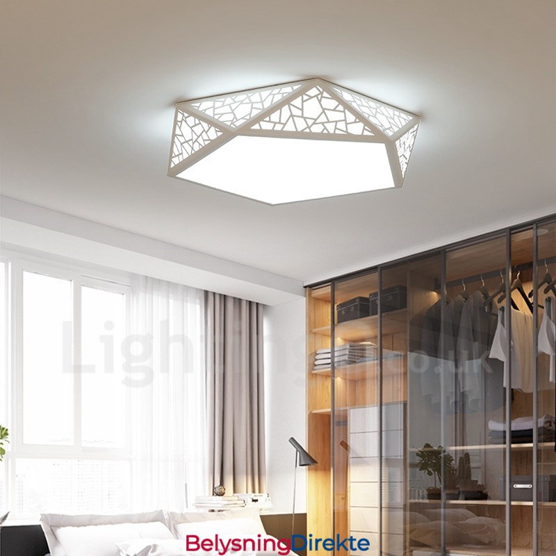 Moderne, Samtidskunstnerisk Integrert Innfelt Lampe