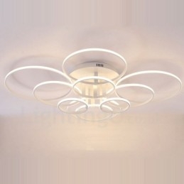 10-Lys Moderne, Samtidskunst Integrert Metalllampe Med Innfelt Montering