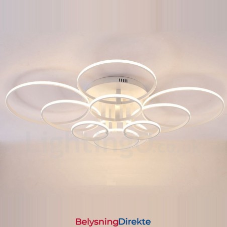 10-Lys Moderne, Samtidskunst Integrert Metalllampe Med Innfelt Montering