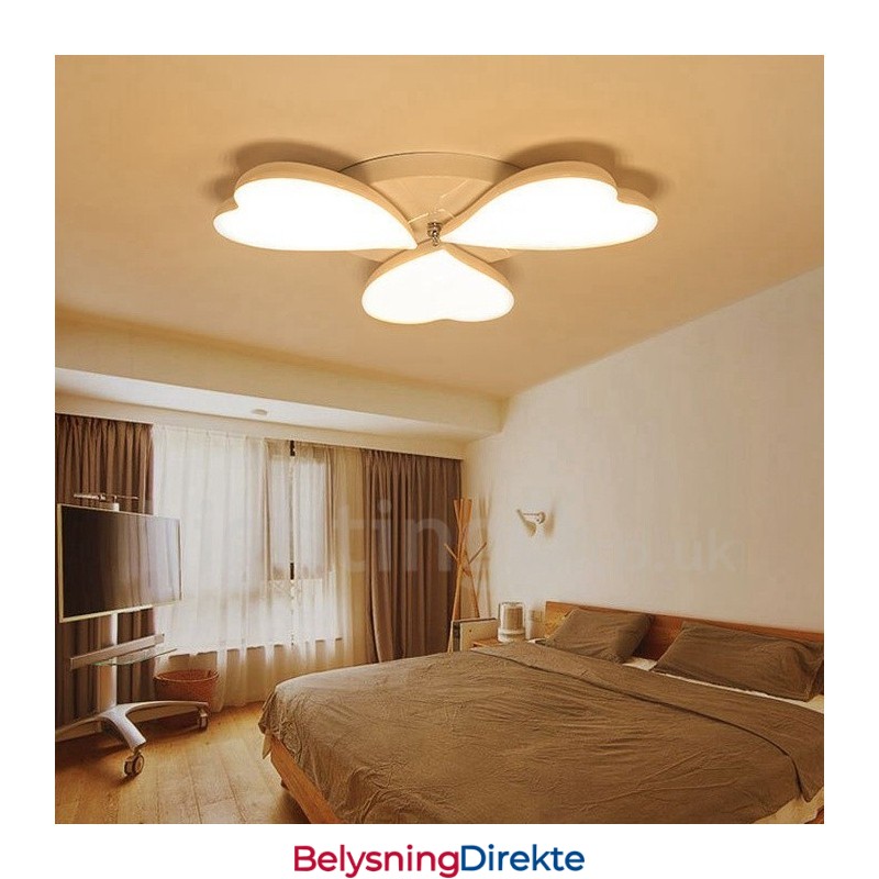 3-Lys Moderne Samtidskunst Integrert Metall Innfelt Lampe