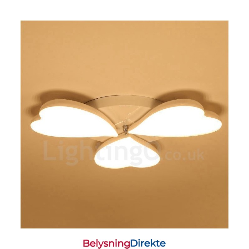 3-Lys Moderne Samtidskunst Integrert Metall Innfelt Lampe