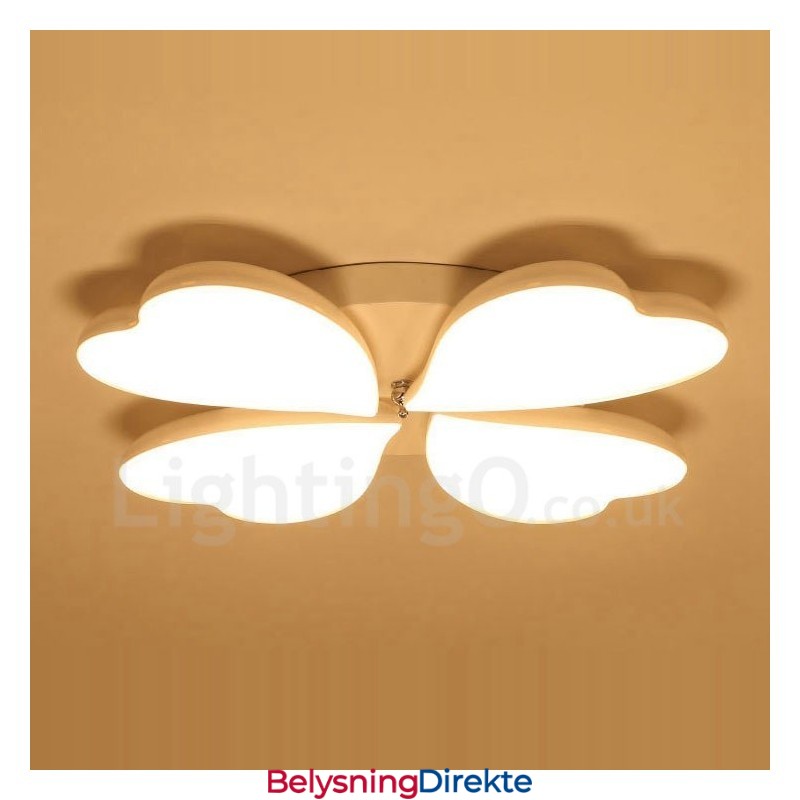 4-Lys Moderne Samtidskunst Integrert Metall Innfelt Lampe