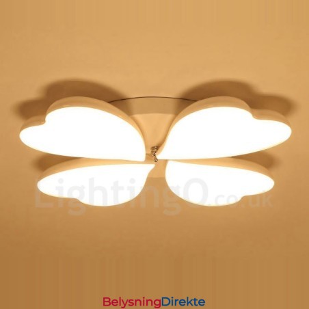 4-Lys Moderne Samtidskunst Integrert Metall Innfelt Lampe