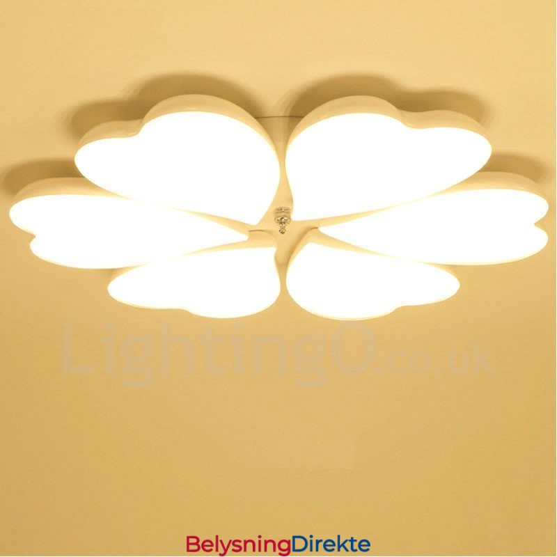 6 Lys Moderne Samtidskunst Integrert Metall Innfelt Lampe