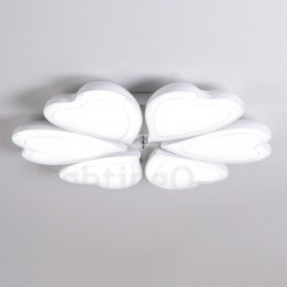 6 Lys Moderne Samtidskunst Integrert Metall Innfelt Lampe