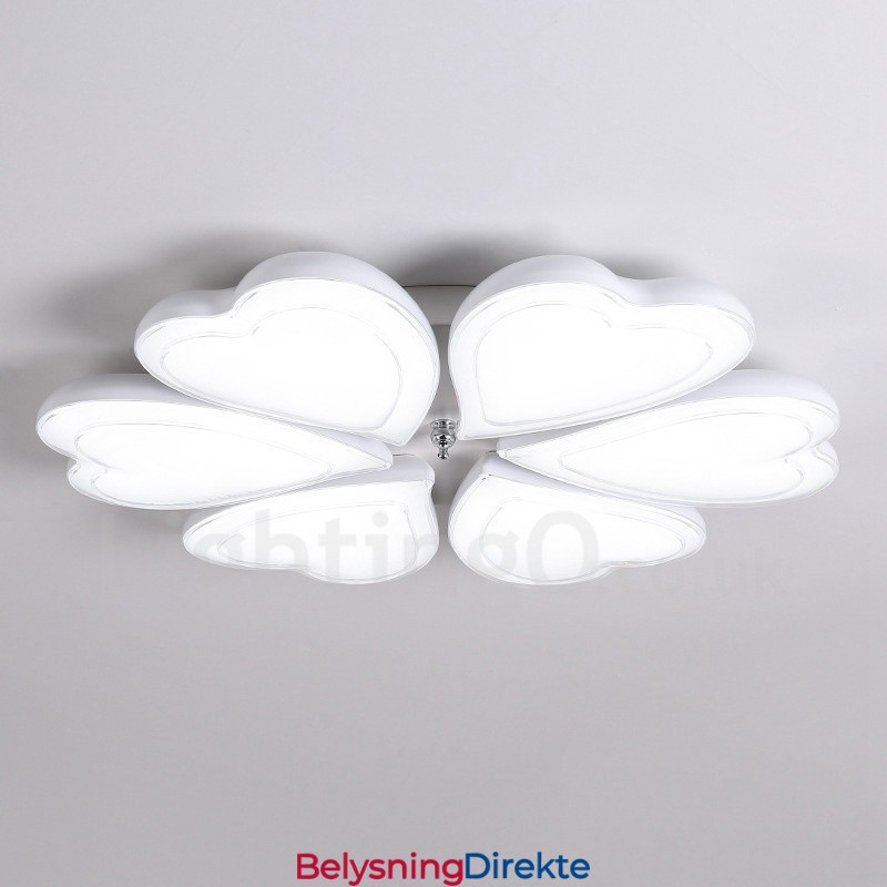 6 Lys Moderne Samtidskunst Integrert Metall Innfelt Lampe