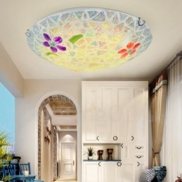 Rustikk Hytte Integrert Innfelt Lys