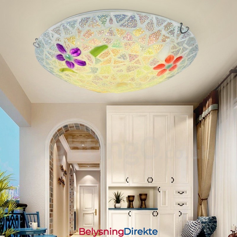 Rustikk Hytte Integrert Innfelt Lys