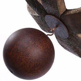 Vintage Amerikansk Rustikk Trependel Med Vinranke, Lysekrone, Stue Og Lampe