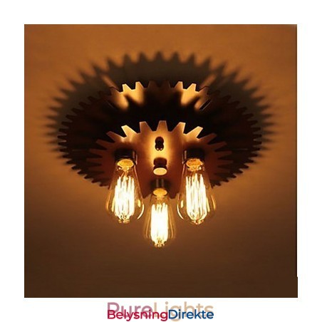 Svartformede Taklamper Vegglampe Lampe Simple Machinery