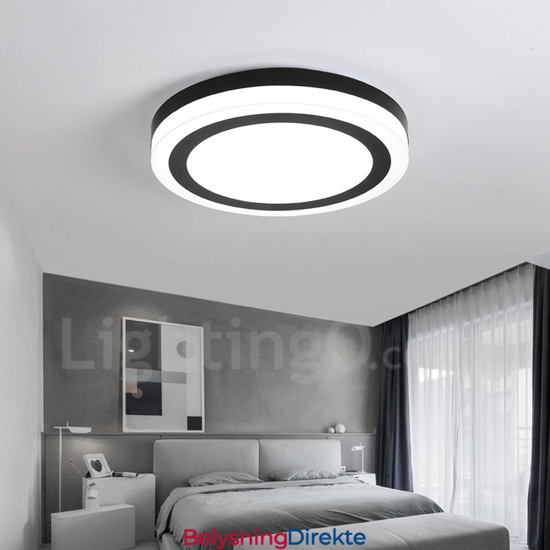 Moderne, Samtidskunstnerisk Integrert Innfelt Lampe