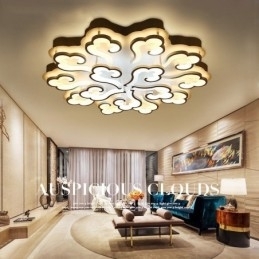 15 Lys Moderne Samtidskunst Integrert Innfelt Lampe