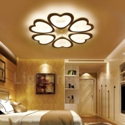 6 Lys Moderne Samtidskunst Integrert Innfelt Lampe