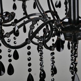 Lysekrone Krystall Moderne Samtids Krystall 10 Lys Metall