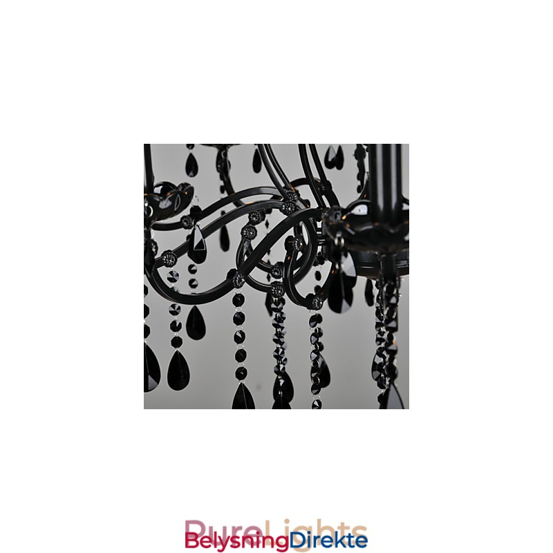 Lysekrone Krystall Moderne Samtids Krystall 10 Lys Metall