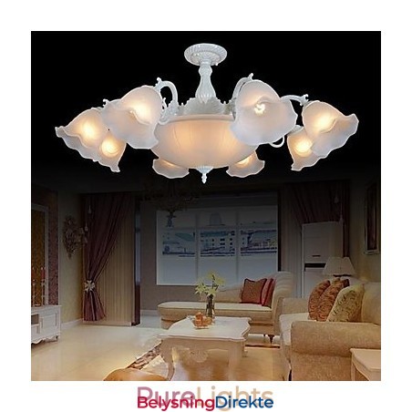 Innfelt Hvit Europeisk Retro Klassisk