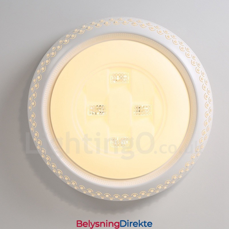 Moderne, Samtidskunstnerisk Integrert Innfelt Lampe